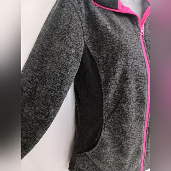 2/$30 MTA SPORT Women's Gray Jacket with Pink Accents (#577) - Picture 4 of 8